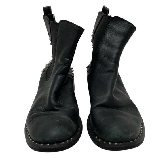 Sam Edelman Dover Boots Size 9 Studded Leather Festival Punk Style - Picture 2 of 7